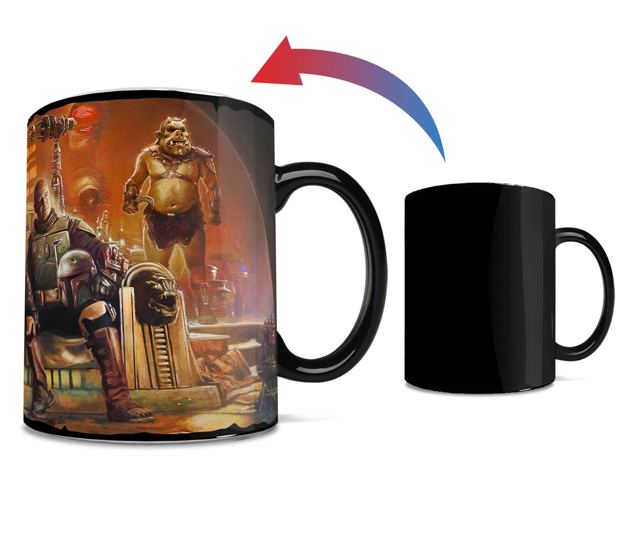 Star Wars (The Book of Boba Fett - A New Beginning) Morphing Mugs® Heat-Sensitive Clue Mug MMUGC1481